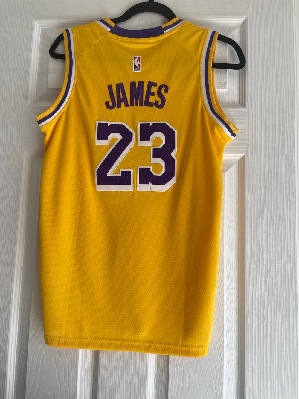 NBA LeBron James Jersey - Yellow and Purple